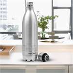 Milton Thermosteel Duo Deluxe Bottle- Silver- 1 Litre